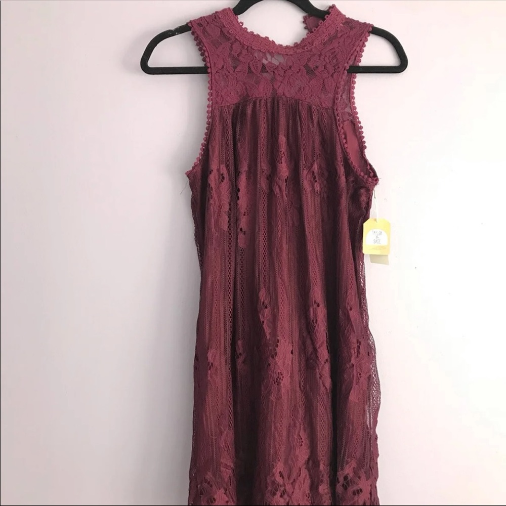 Francesca’s Lace Babydoll Dress